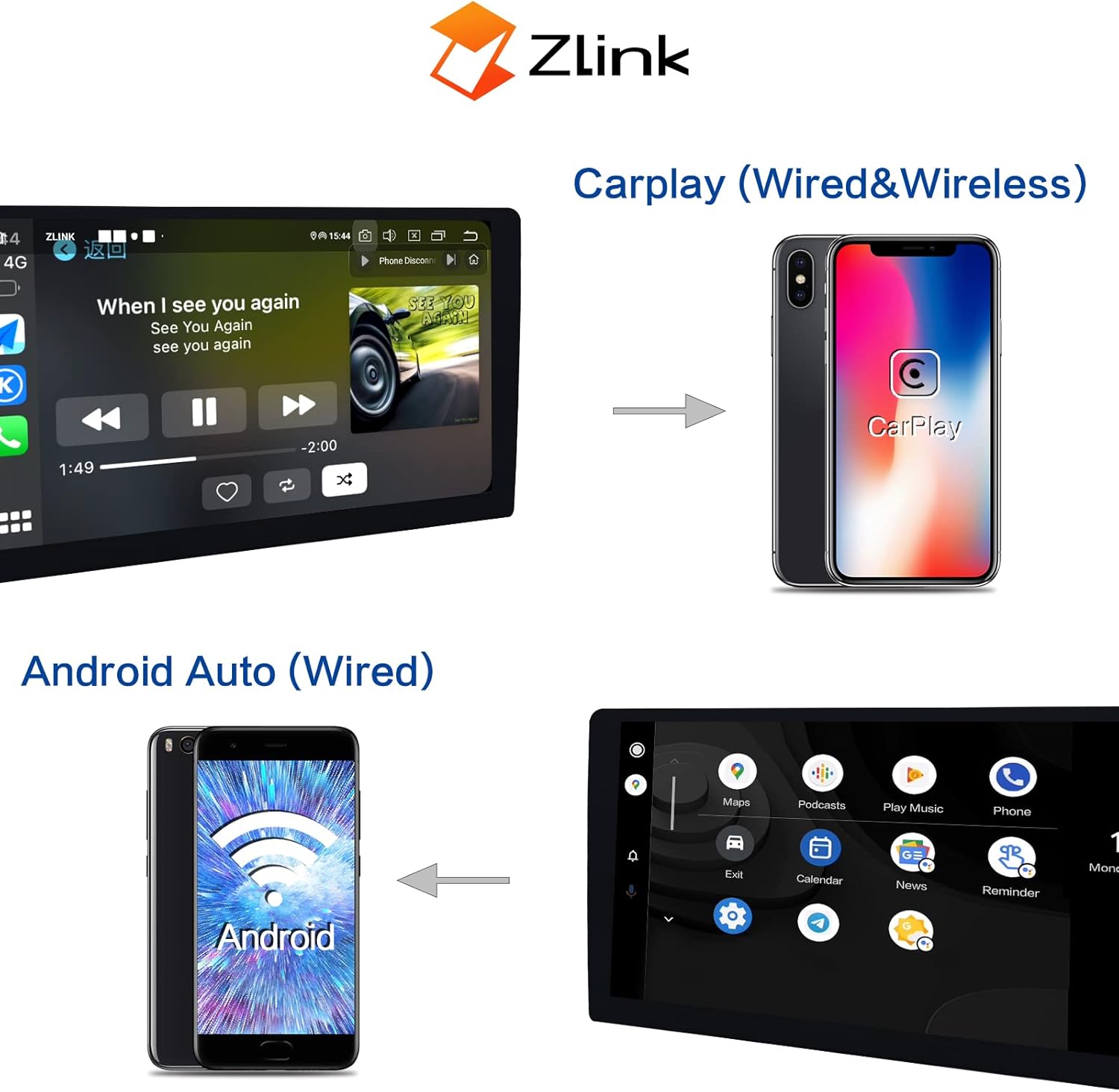 Crazy Clearance Dasaita 10.2 Android 10.0 Head Unit with Carplay for Toyota Corolla 2014 2015 2016 2017 Car Stereo Touch Screen 1280x720 Support GPS Navigation Bluetooth Hands-Free Calling WiFi