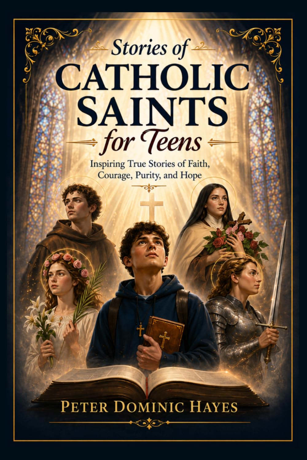Stories of catholic saints for teens: Inspiring True stories of Faith, courage, purity, and hope
