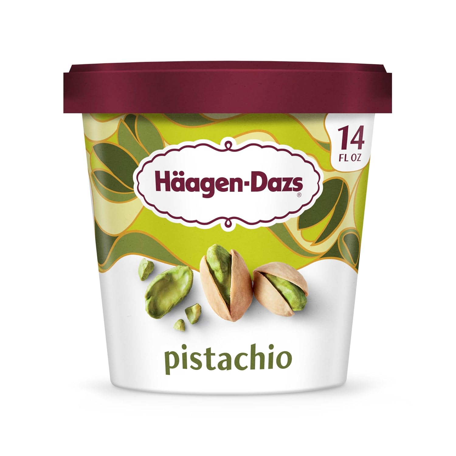 Haagen-Dazs, Pistachio Ice Cream, 14 oz Frozen