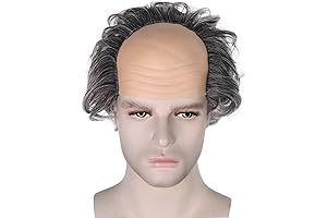 Supreme Bald Gray Wig Gargamel Cosplay Costume