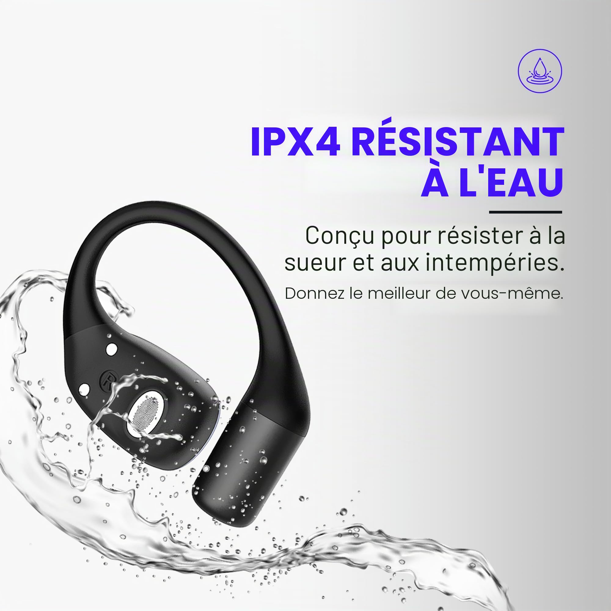 Raycon Essential Open Earbuds (Bleu)