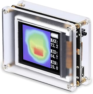 HAVOU AMG8833_CP 1.8 Inch TFT Display Simple Portable Thermal Imager Temperature sensors Maximum Minimum Temperature Display