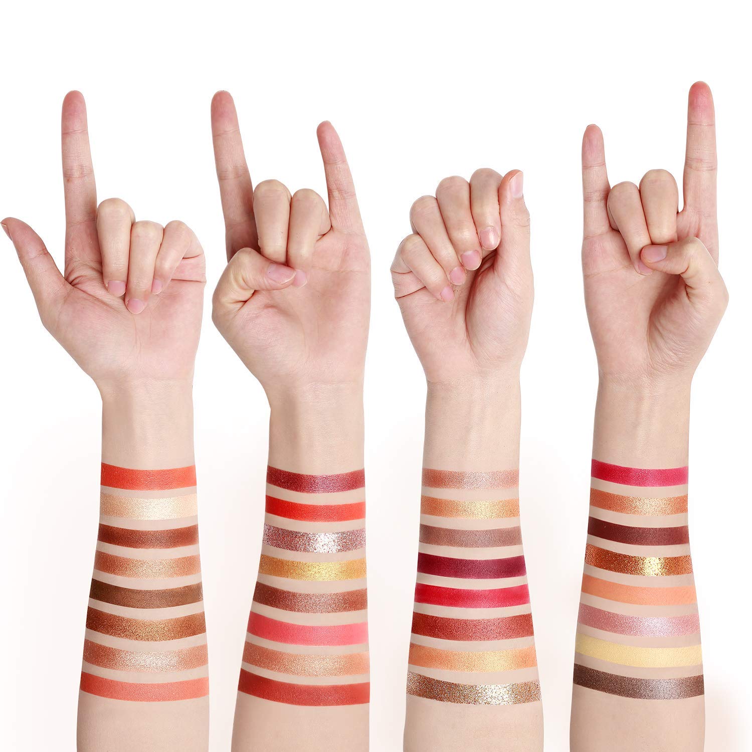 EYESEEK Eyeshadow Palette Glitter Pro 60 Colors Matte Shimmer Eye Shadow All In One Makeup Palette High Pigmented Metallic Color Eye Shadow Powder Easy To Blend Sparkle Glitter Eyeshadow Pallet #Brown : Beauty & Personal Care