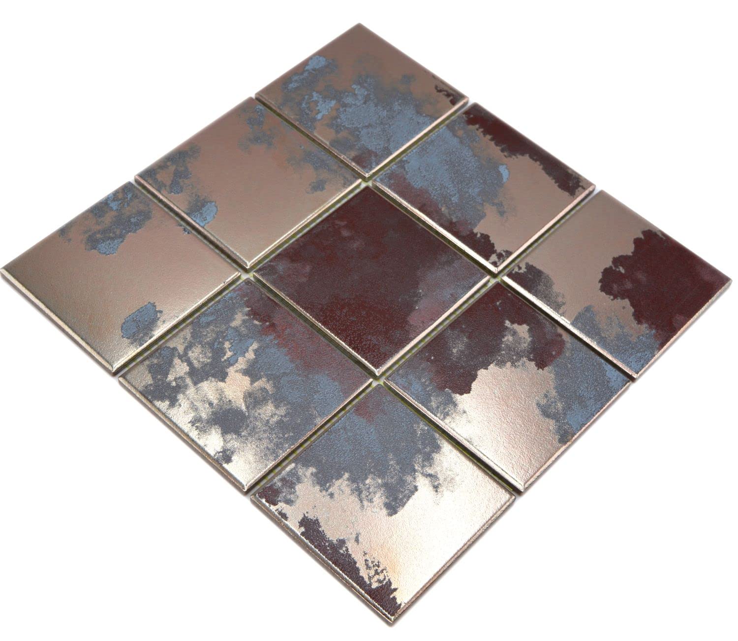 Mosaico de cerámica multicolor mate para pared, cocina, baño, ducha, mosaico, suelo