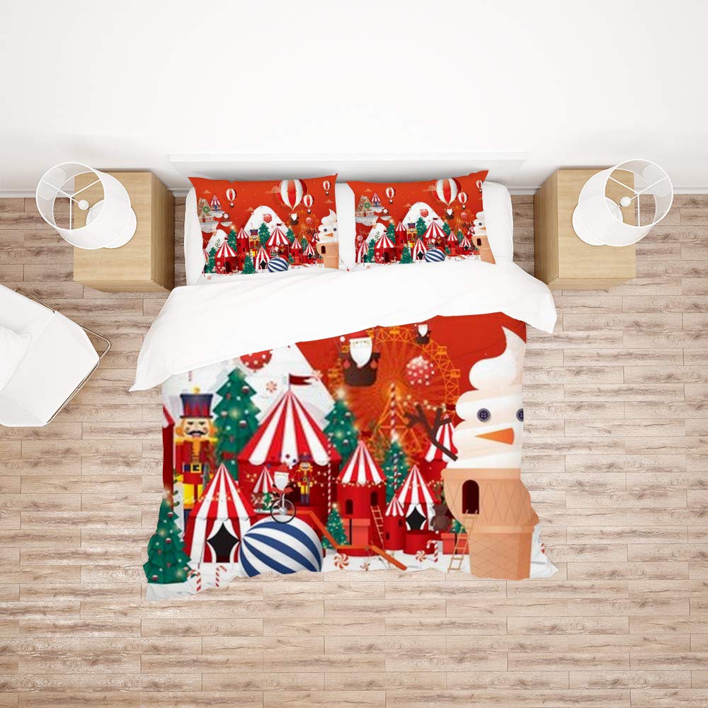 Parure de lit ultra doux et facile d'entretien pour un sommeil sans pli