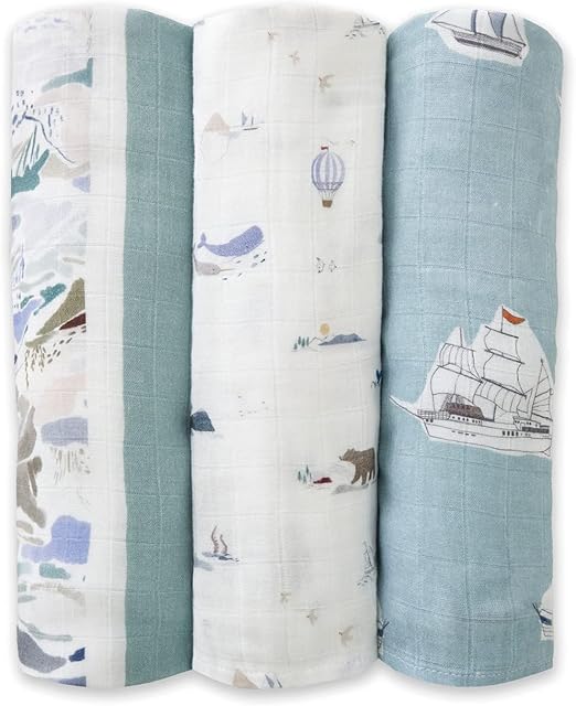 Great Scott Muslin Swadles (Pack of 3)