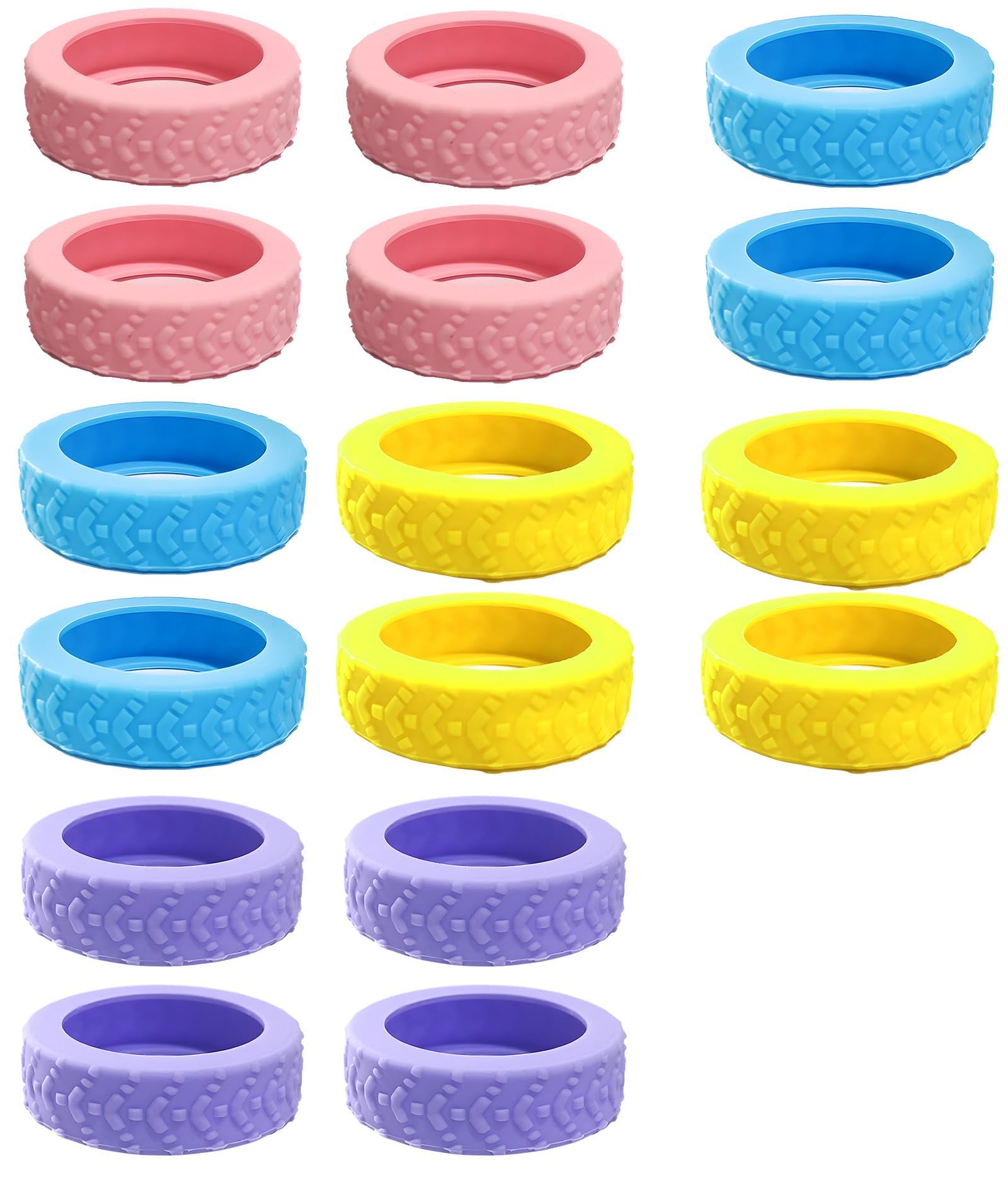 16 Wheels for, Suit Case Cover, Durable Luggage Wheel Protectors, Bag Covers for Suitcase, Universal Fit for Most Trolley Wheels
