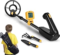 RM RICOMAX Metal Detector for Kids - 7.4 Inch Waterproof Kid Metal Detectors Gold Detector Lightweight Search Coil (24