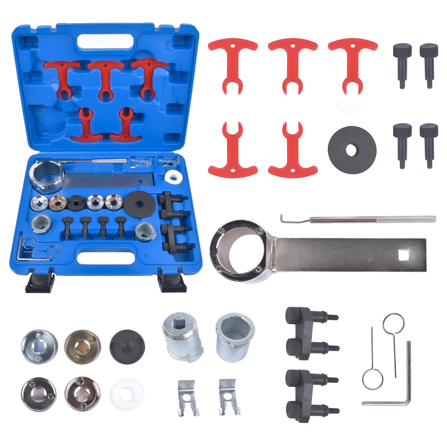 Strumento di Regolazione del Motore per 1.8 2.0 Tsi Tfsi T40191 T10352 T10368 T40196 T10354 Strumento di Bloccaggio dell'albero a Camme del Motore Strumento per Auto