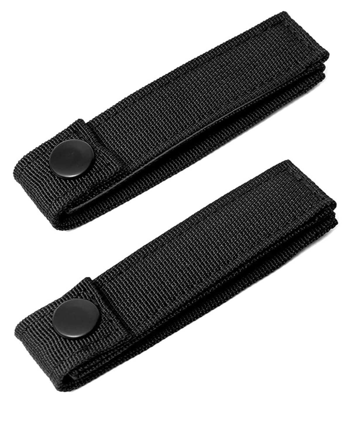 2 pezzi cinghia MOLLE, fettuccia MOLLE Utility Backpack Strap MOLLE Nylon Snap Strap MOLLE Accessory Strap, Skunk's Accessory Strap Connector