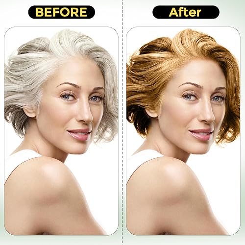 Vista 16 de Champú de tinte para el cabello 3 en 1 para cabello gris, ingredientes herbarios, champú natural, tinte para el cabello para mujeres y hombres Negro