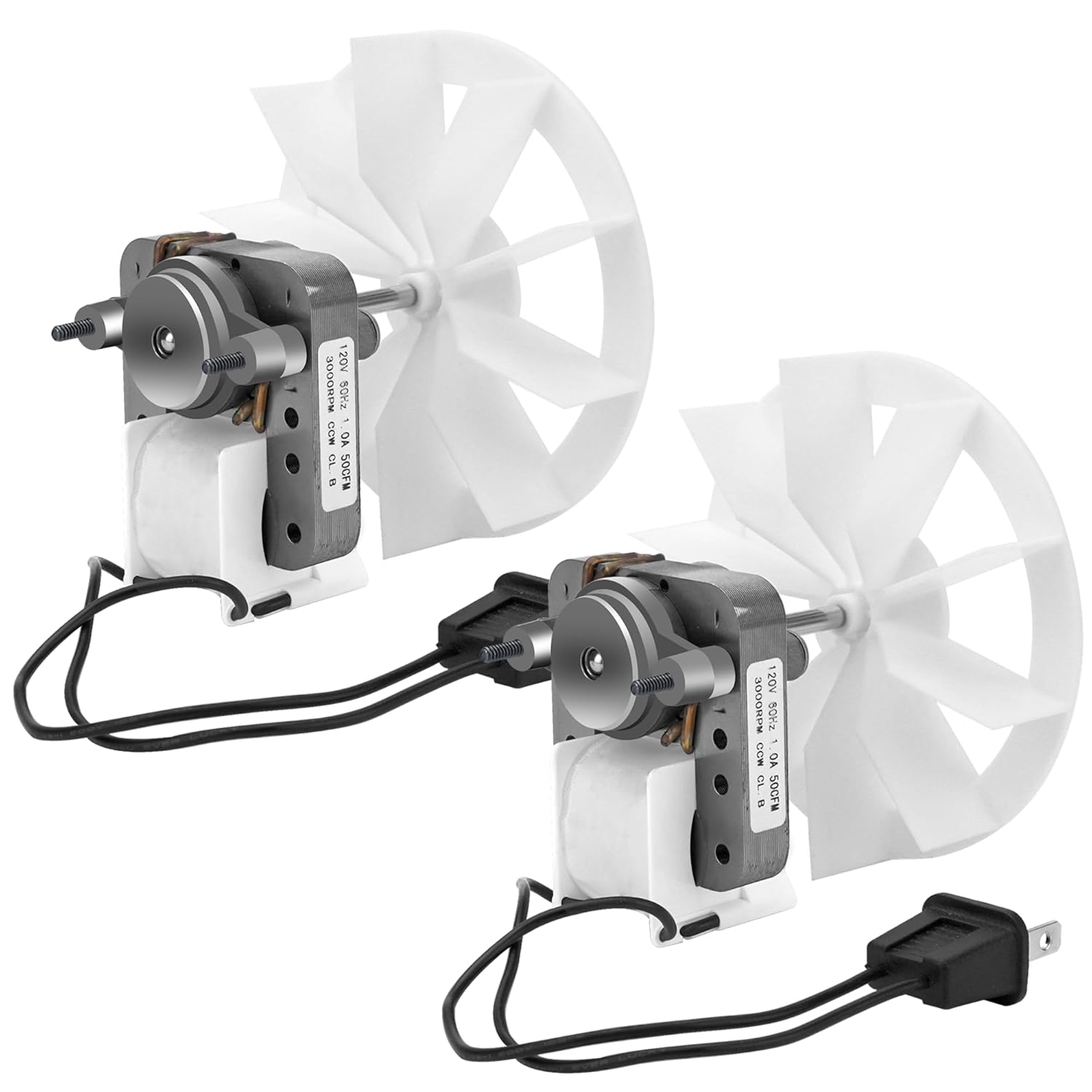 Upgrade S97012038 bp27 Bathroom Exhaust Fan Motor Kit 50CFM 120V Replacement Fit for Br-oan Nu-Tone 659 662 663 668 678 688 Replaces S99080216 99080216 S10625002-2 Pack by Fetechmate