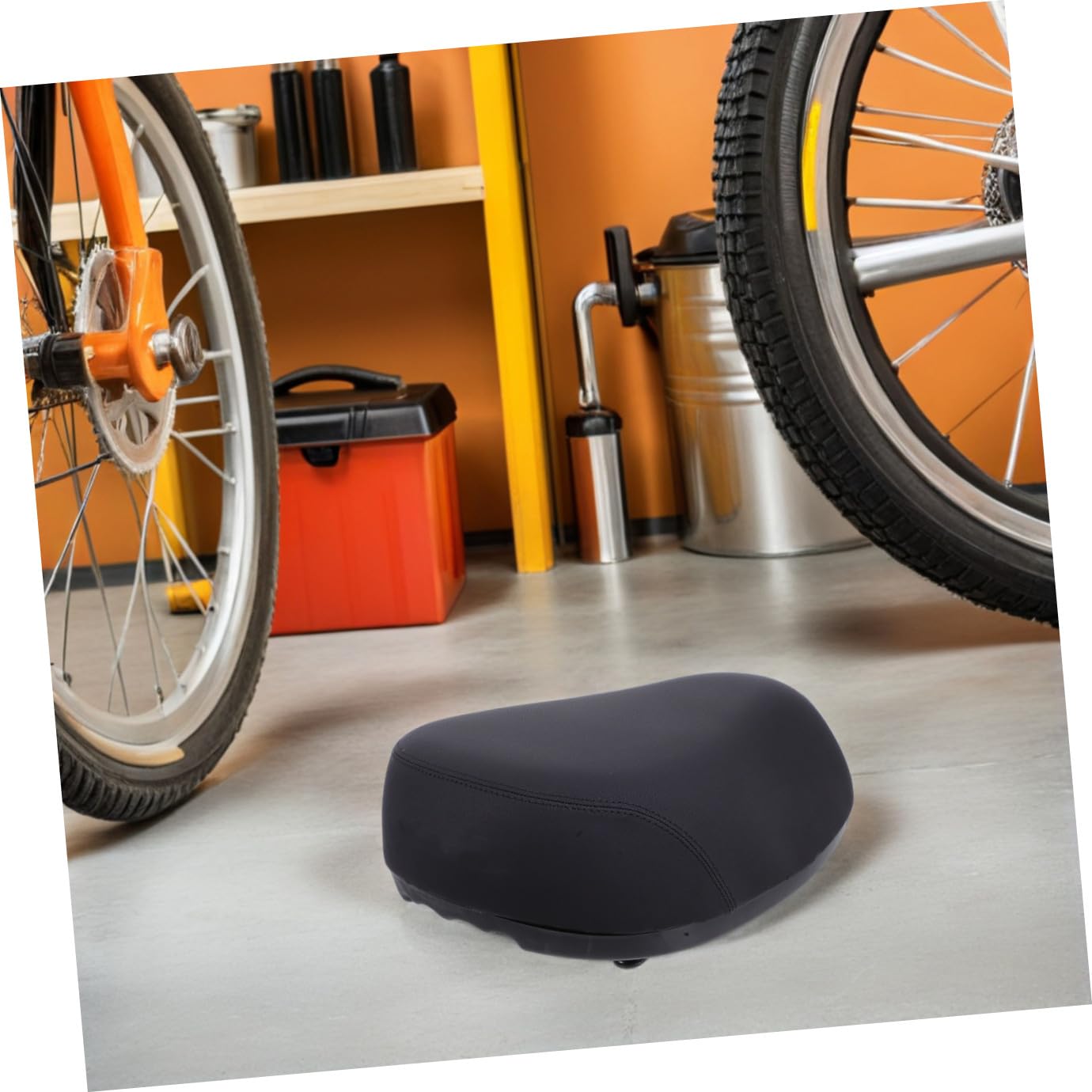TOYANDONA Cuscino Sedile per Bicicletta Elettrica Morbido e Ammortizzante Coprisella Ergonomico per Mountain Bike Strada e Triciclo Protezione Antishock e Comfort Prolungato