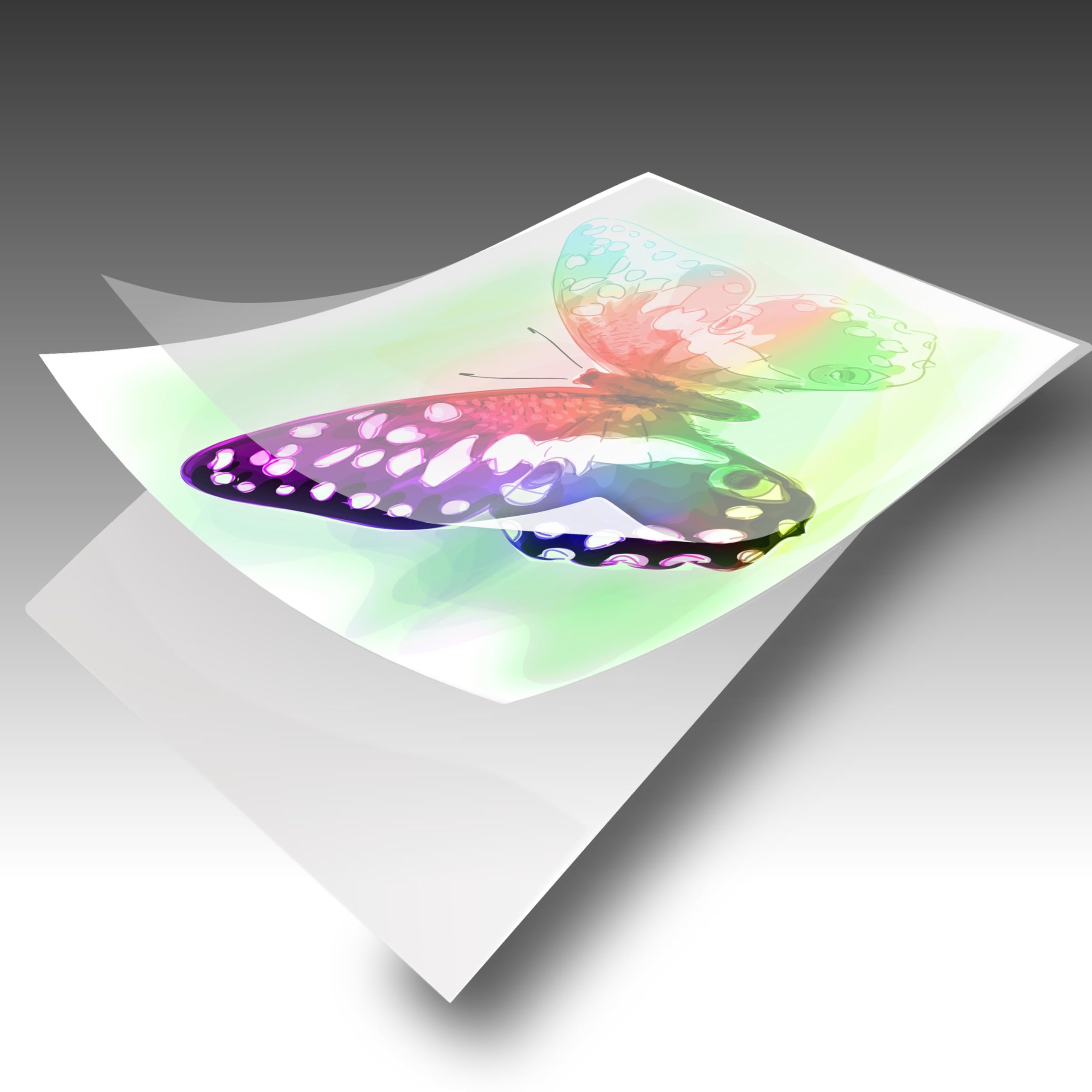 GBC WSM305100 Lot de 100 feuilles de plastification thermiques, 5 mm, convient au papier format lettre 22,9 x 29,9 cm