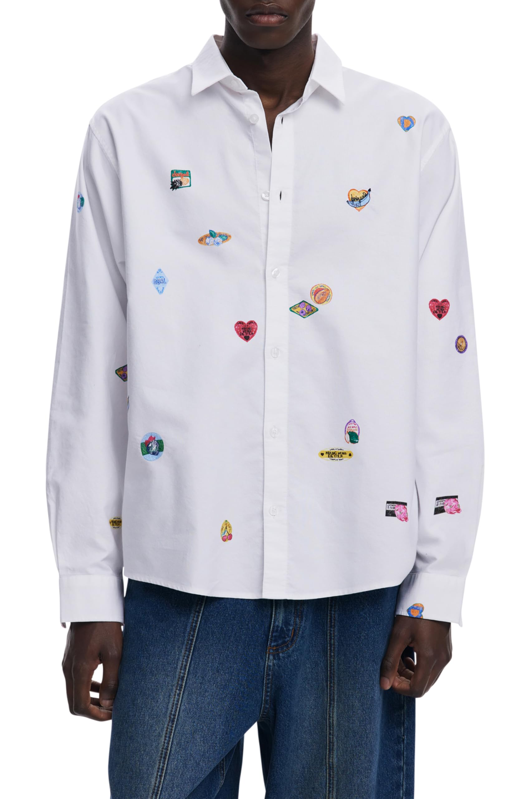 Desigual CAM_SAOPAOLO, 1000 White, L