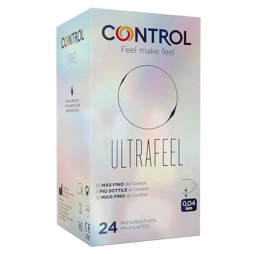 Immagine del prodotto CONTROL Finissimo Ultrafeel preservativi super sottili 0,04 mm - 24 profilattici