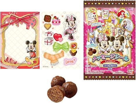 Amazon ディズニー メッセージシールチョコスナック 個入 食玩 準チョコレート その他ディズニー 通販