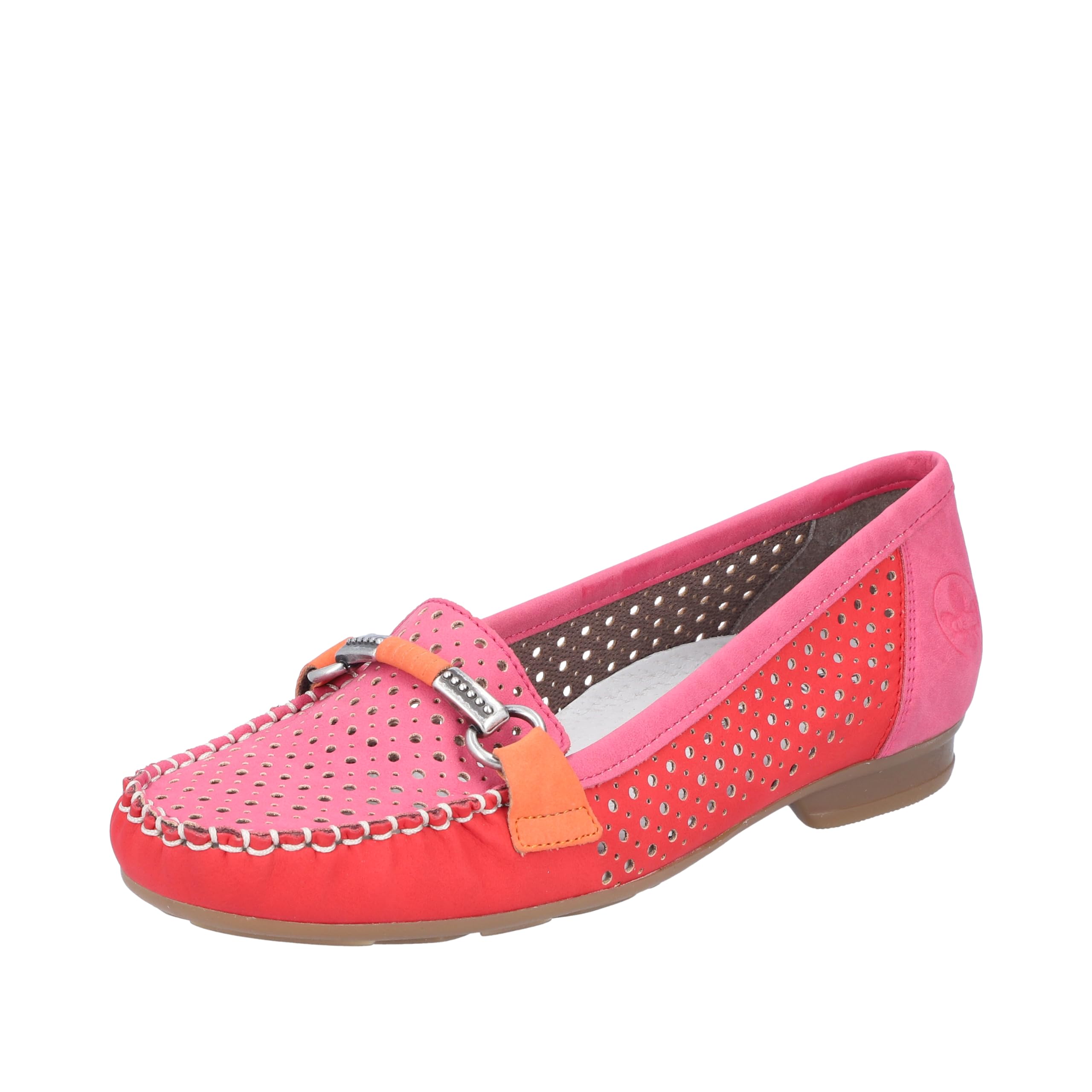 Rieker Women's 40065 Slippers, red, 3.5 UK
