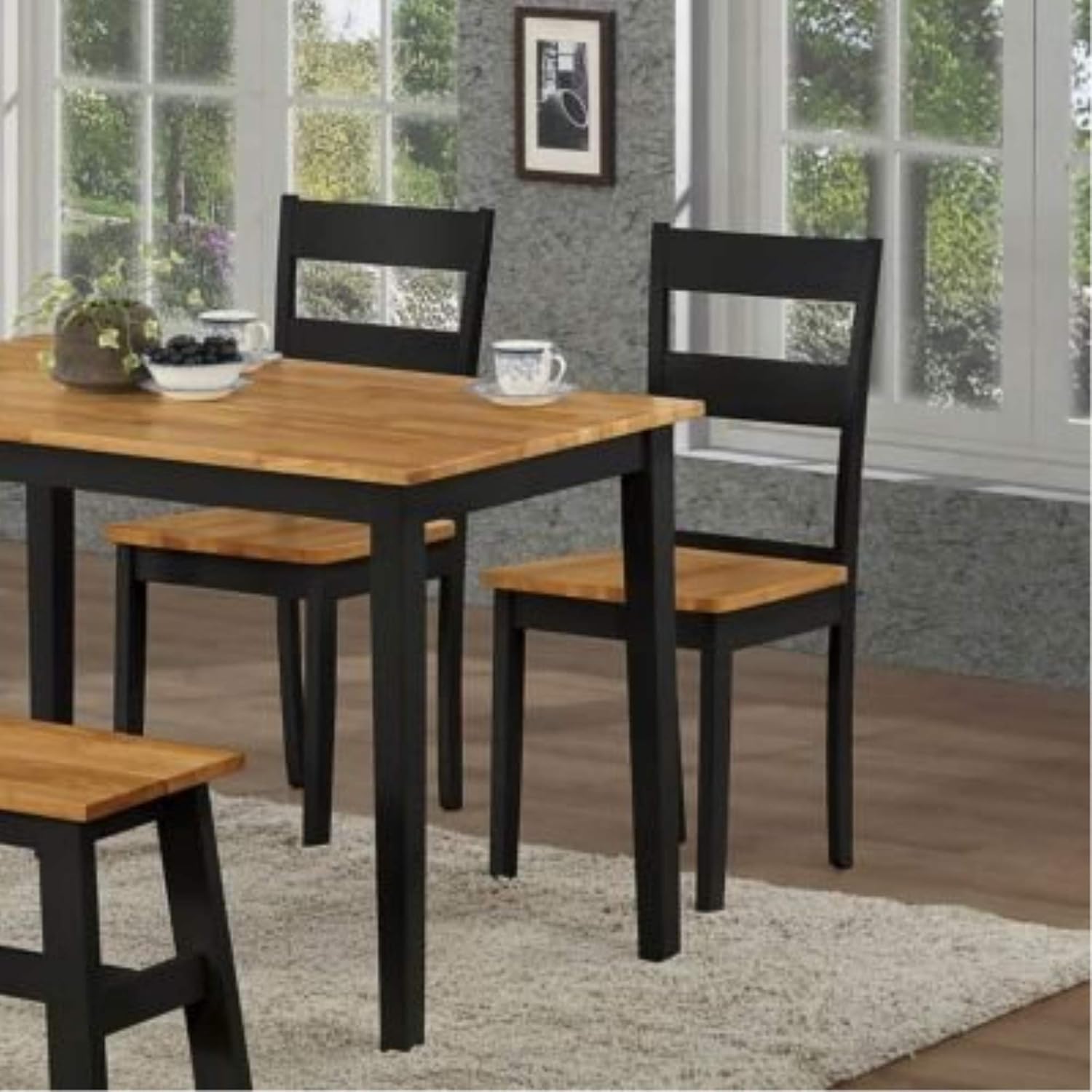 K & B Furniture D462 Side Chairs (2 per ctn) Home & Kitchen