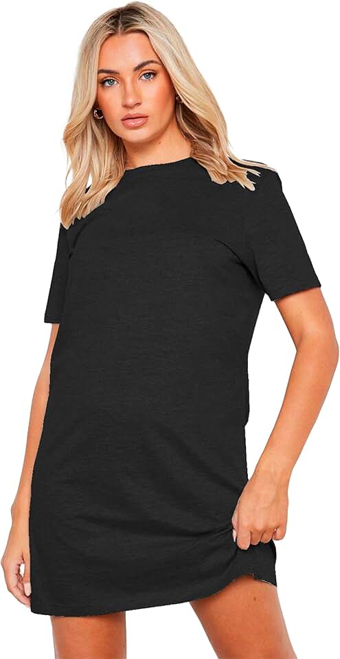 Vestido Camisetão Feminino Para Mulheres Super Estiloso – Slim Fitness Fashion