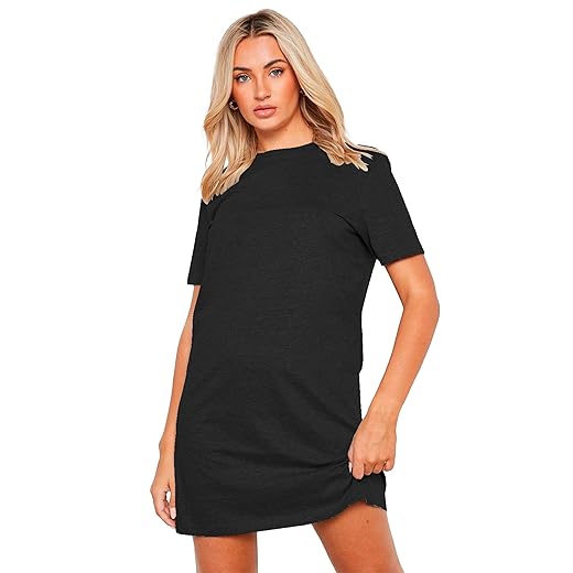Vestido Camisetão Feminino Para Mulheres Super Estiloso - Slim Fitness Fashion