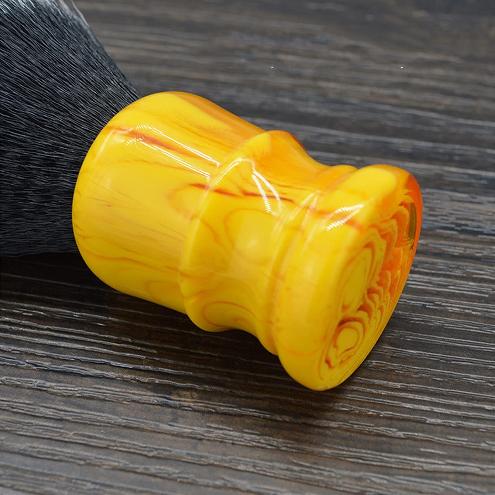 AnSafe Brocha de Afeitar Hecho a Mano Barba Espuma Cepillo Hombre Portátil Durable Brocha de Afeitar húmeda