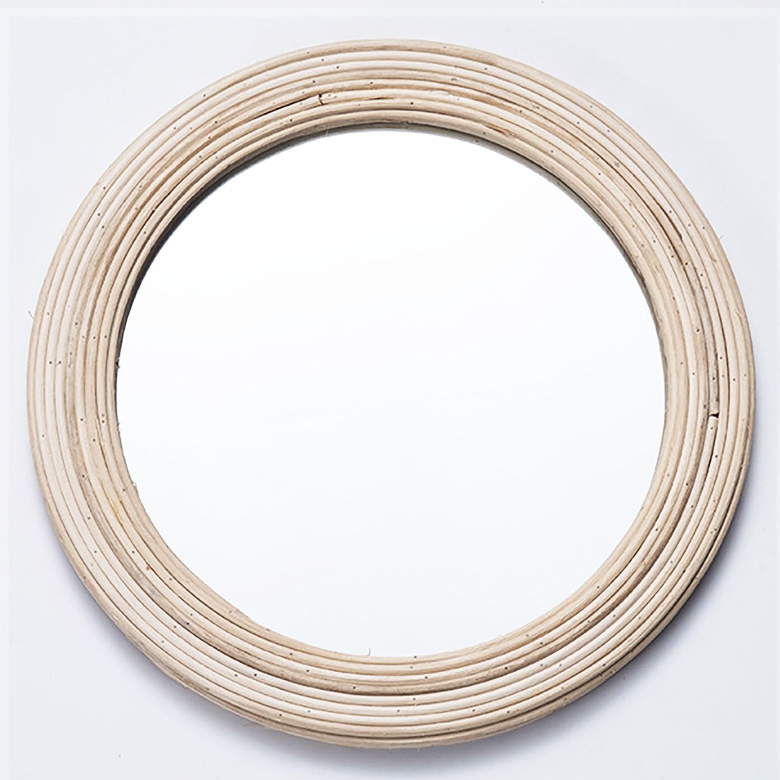 Mirror Espejos de Baño Espejo de Pared de Estilo Bohemio, Espejo Redondo Decorativo con Cuerda de Paja Creativa (Size : XH21-144)