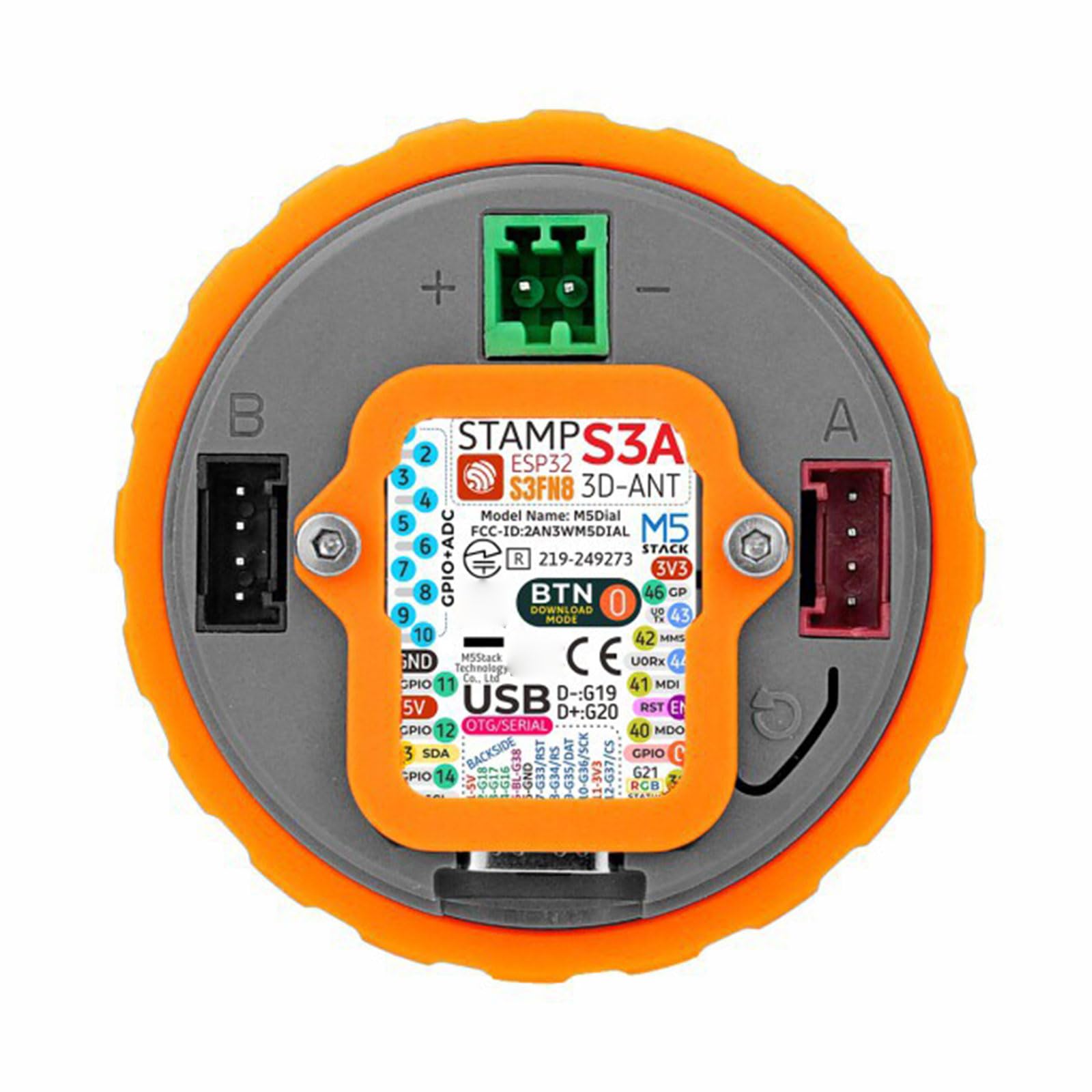 Manopola programmabile con display touch e connessione WiFi