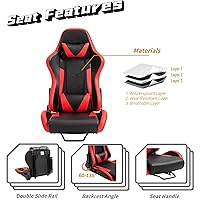 Vista 6 de Dardoo Racing Simulator Cockpit with Seat Compatible with Logitech G29 G920 G923 Support Thrustmaster, Fanatec Fits Xbox Playstation PC platforms