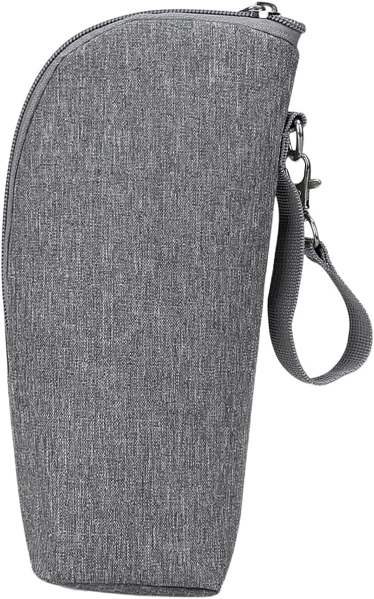 Thermal Bag for Baby Bottles Insulated Milk Storage Bag Compact Convenient Suitable for Outdoor Activities Grey Thermal Bag for Baby Bottles Insulated Milk Storage Bag Compact Convenient Suitable for Outdoor Activities Grey