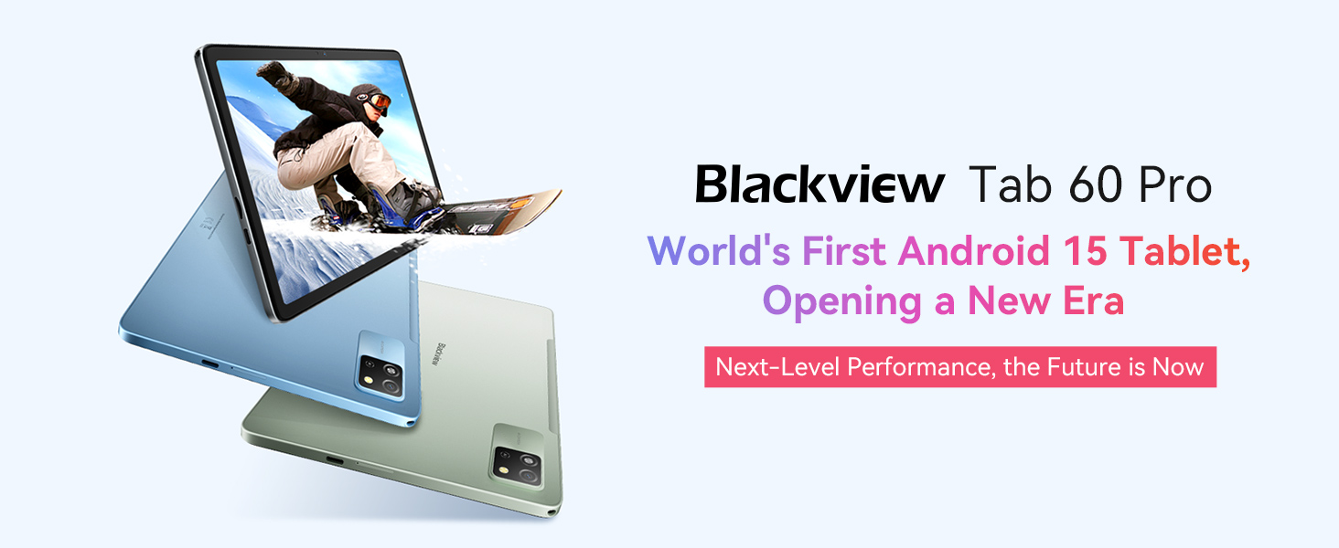 Blackview Tab60Pro Android 15 Tablet 10 inch, 24GB+128GB(TF 2TB