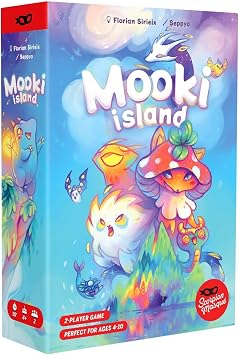 Scorpion Masque Mooki Island | Childrens Game of the Year 2026 Winner | Card Game for Kids Ages 4+ | Collect Cute Mookies & Win Trophies | Easy First Strategy | 2 Players | 10 Min