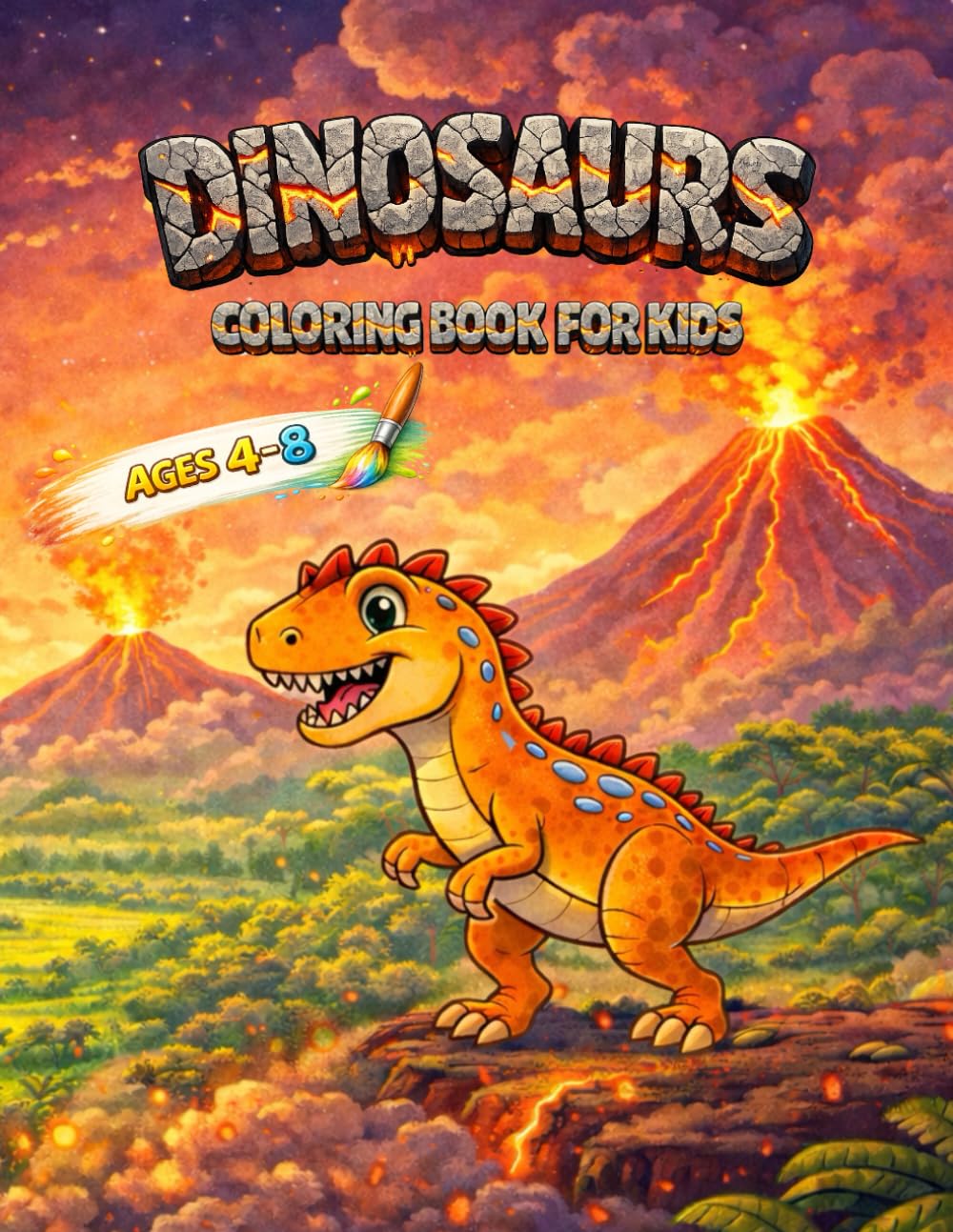 DINOSAURS: LEARN AND COLOR WITH ALFIE (ANIMAL COLLECTION)