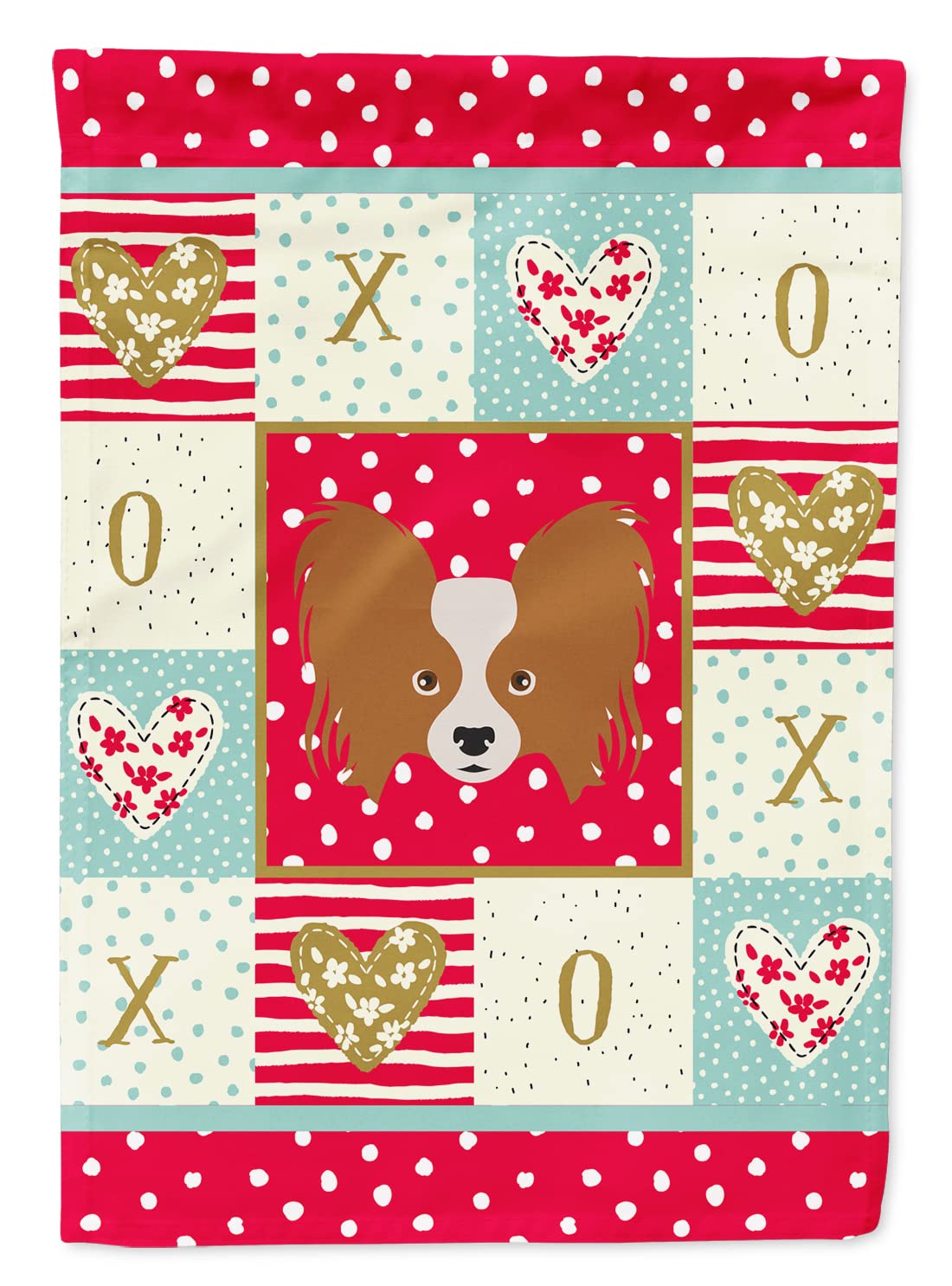 Drapeau Papillon Love grand format idéal pour décorer l'entrée de votre maison