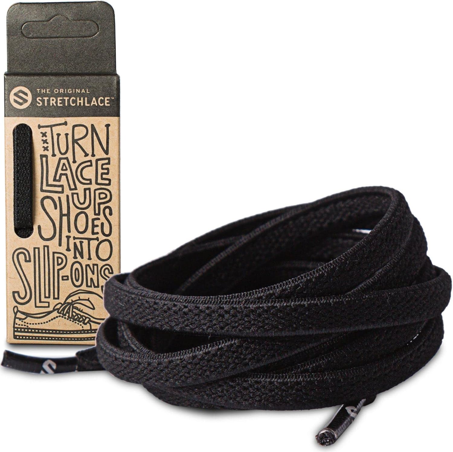 THE ORIGINAL STRETCHLACE Elastic Shoe Laces As Seen on