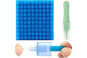 100-Pack Value 鼻水清理器卫生过滤器 高级替换品 鼻腔吸出器滤网 BPA、邻苯二甲酸盐和乳胶零添加 含鼻清洁镊子