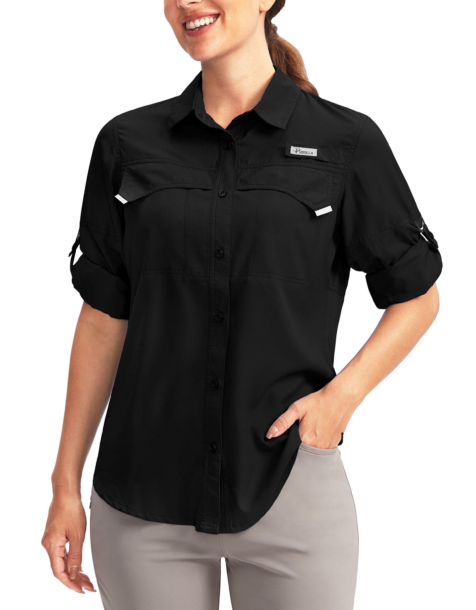 Pudolla Women's UPF 50+ UV Sun Protection Shirt