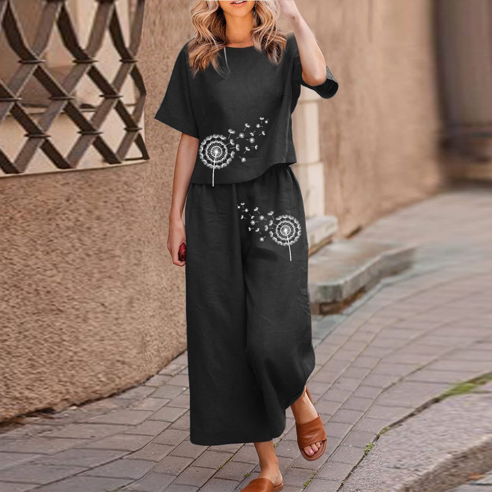 Dolly - Katoenen linnen broek voor dames - Utrechtse Mode