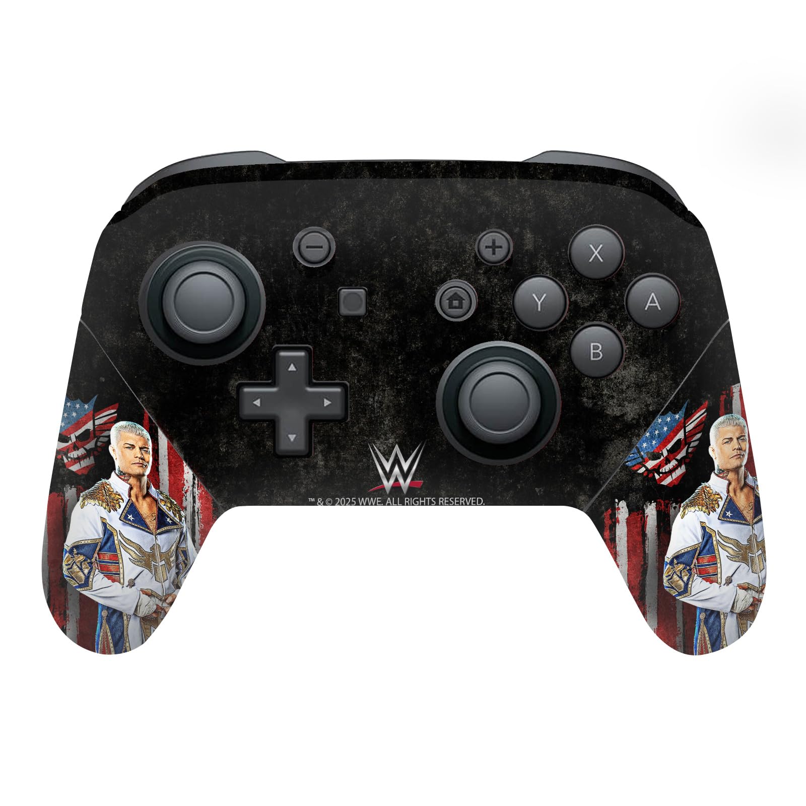 Head Case Designs Officially Licensed WWE American Nightmare Portrait Cody Rhodes Vinyl Sticker Gaming Skin Decal Cover Compatible With Nintendo Switch Pro Controller