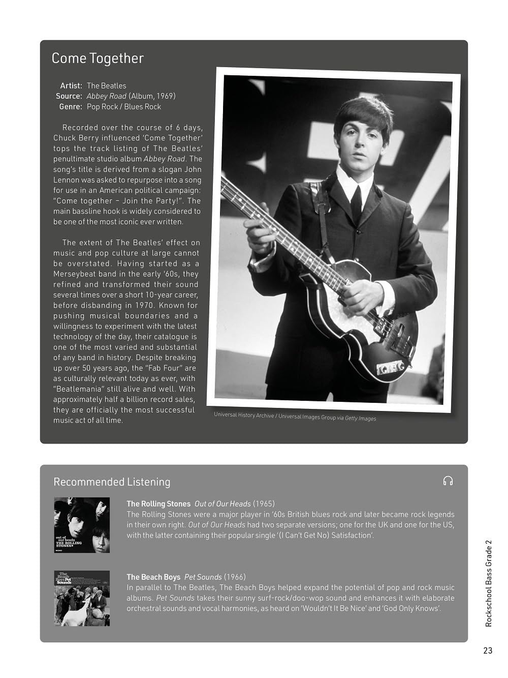 Rockschool Bass Grade 2 (2024). Comprend Enregistrement(s) en ligne