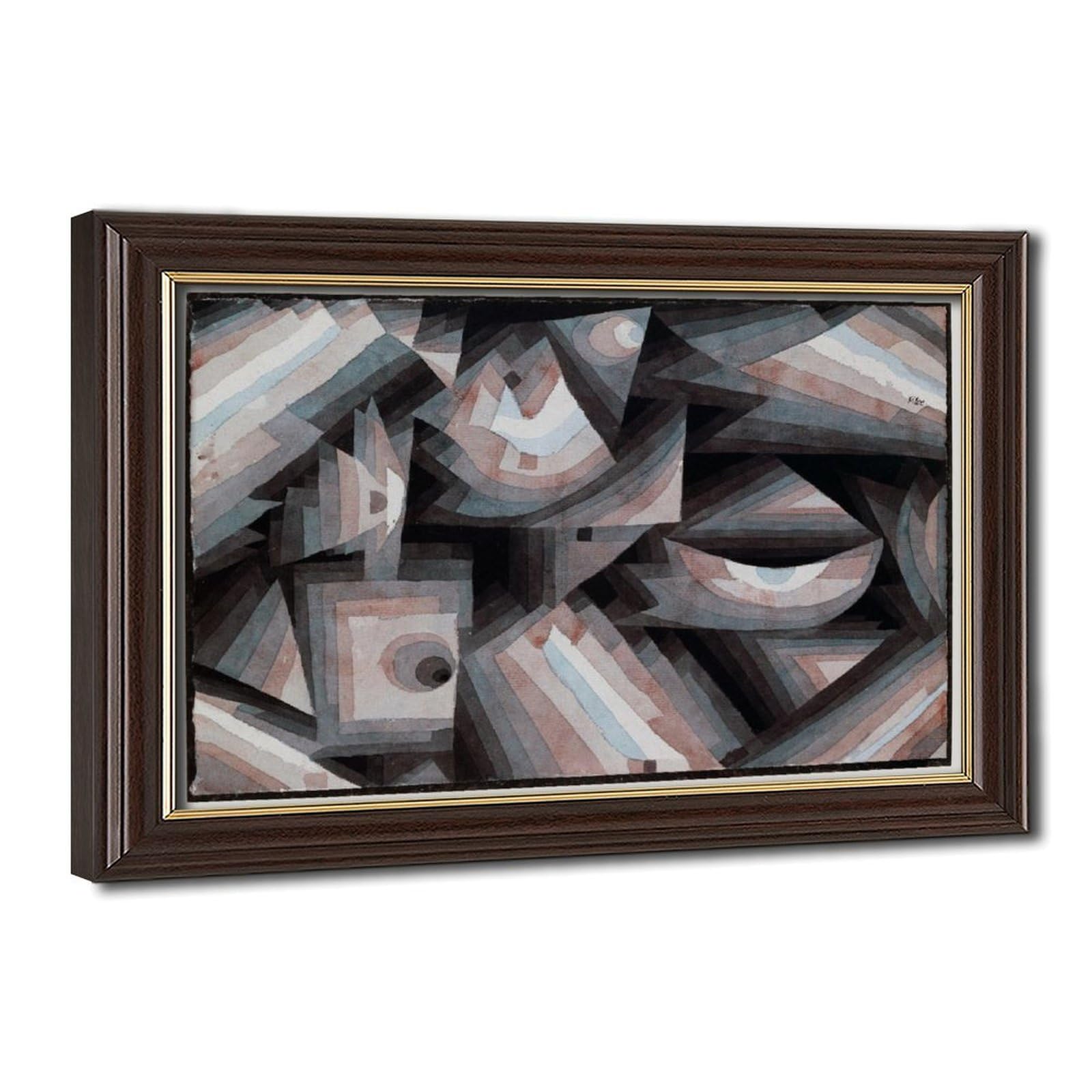 Impression toile Crystal Gradation 1921 style cubiste de musée - 8