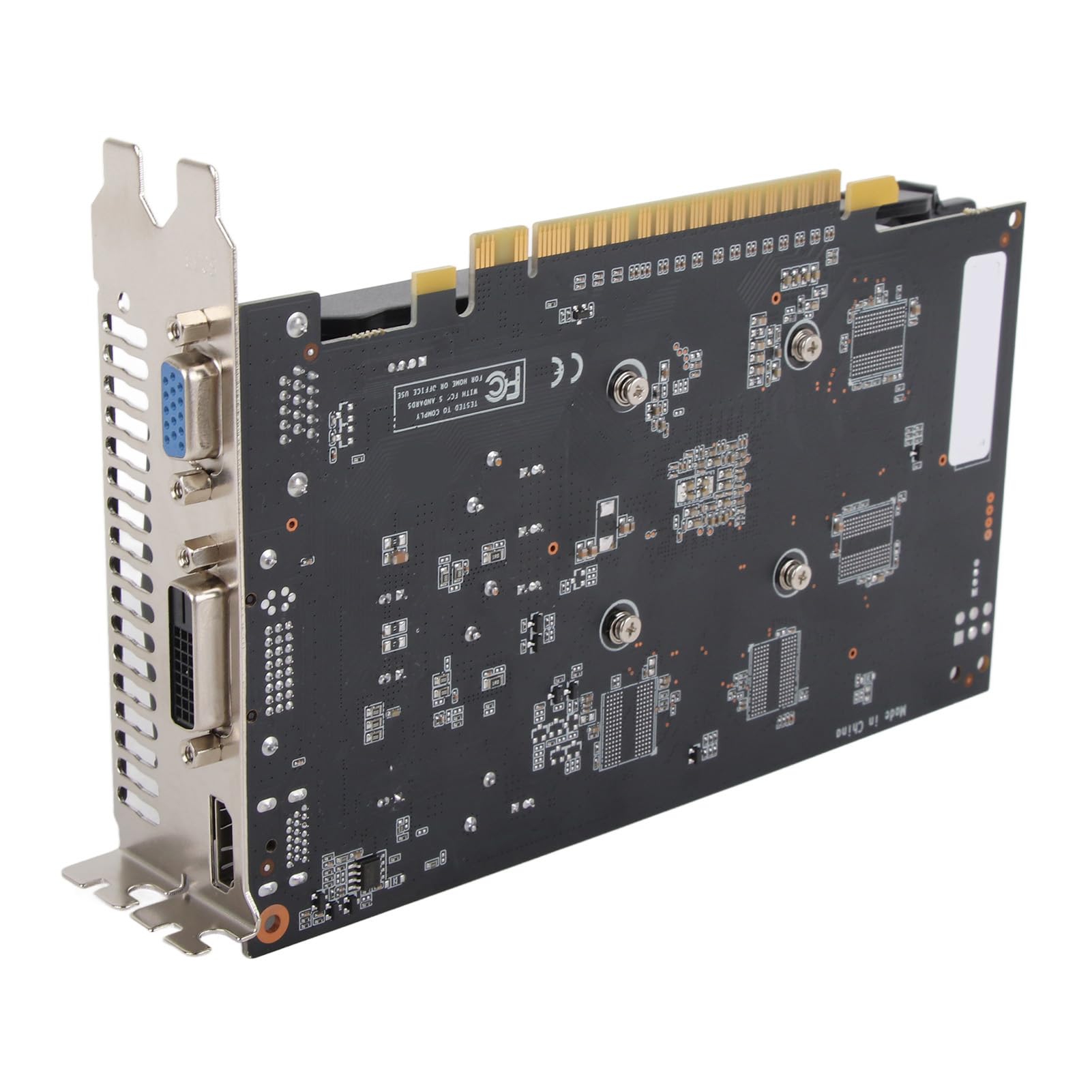 Tbest 1050 Ti, GeForce 1050 Ti, Cartes Graphiques, Carte Graphique 128 Bits 4 Go DDR5 1250 MHz, Reconnaissance Automatique, Accessoires Informatiques Durables pour Ordinateur