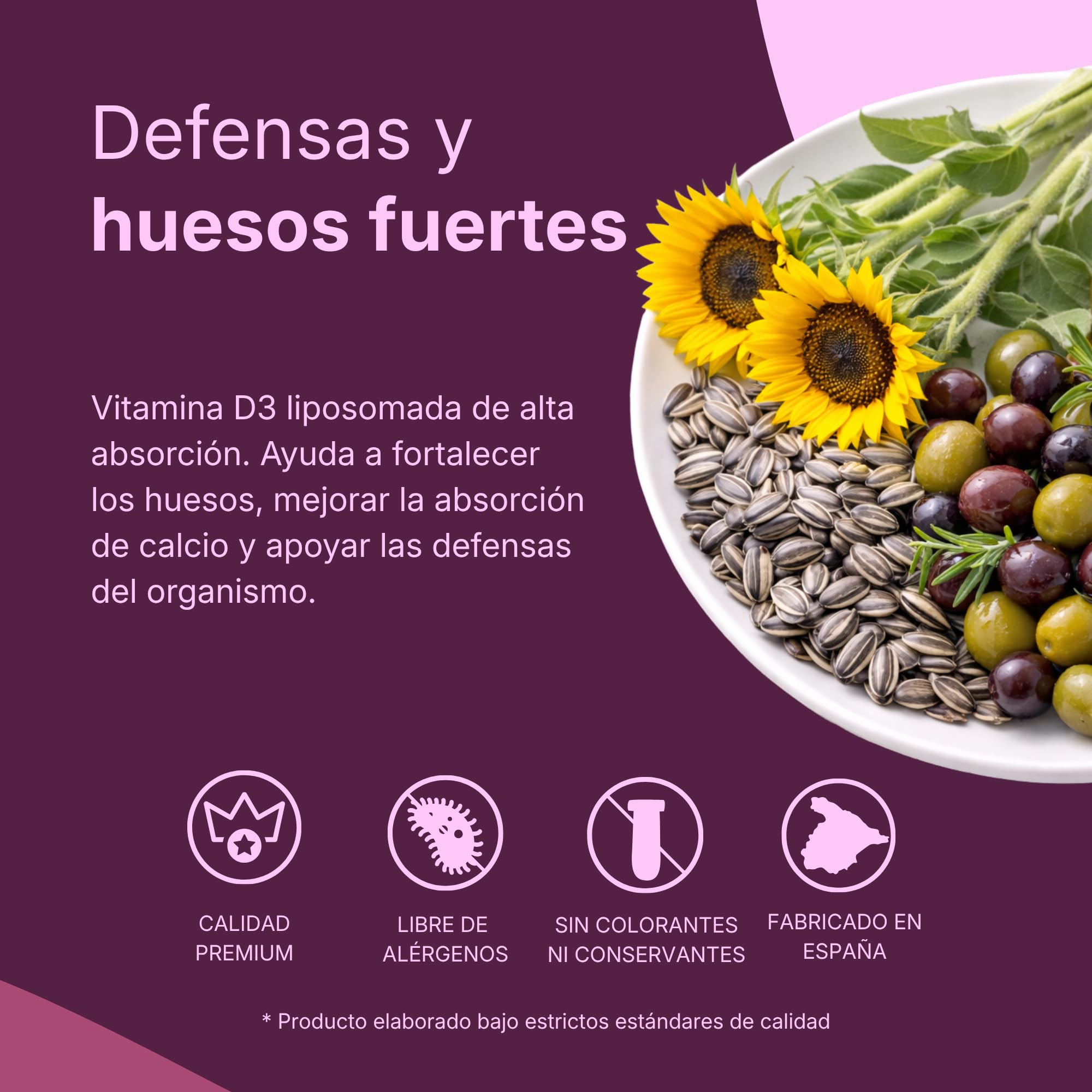 FEPA Vitamina D3 Liposomada 40 cápsulas Pack de 2 – Complemento Alimenticio para Huesos, Músculos y Sistema Inmunitario – 1 Cápsula al Día – Fepadiet
