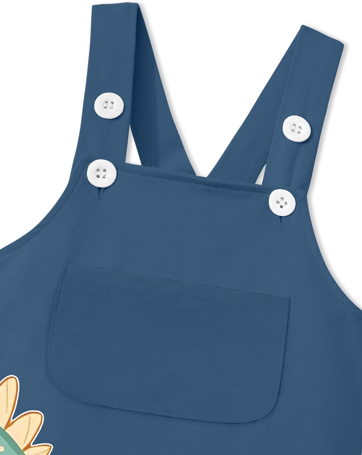 Baby Boy Clothes Dinosaur Romper Adjustable Overalls Baby Boy's Clothing Infant Boy Clothes 2PCS Outfits Fall Winter - Image 6