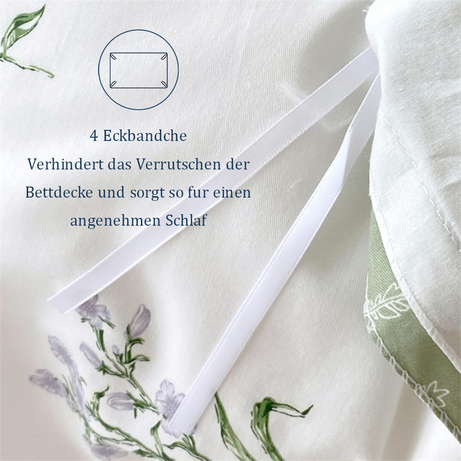 Bettwäsche 220 x 240 cm 100% Baumwolle Jersey Wendebettwäsche weich atmungsaktiv, Bettbezug mit Reißverschluss, geeignet für Sommer und alle Jahreszeiten