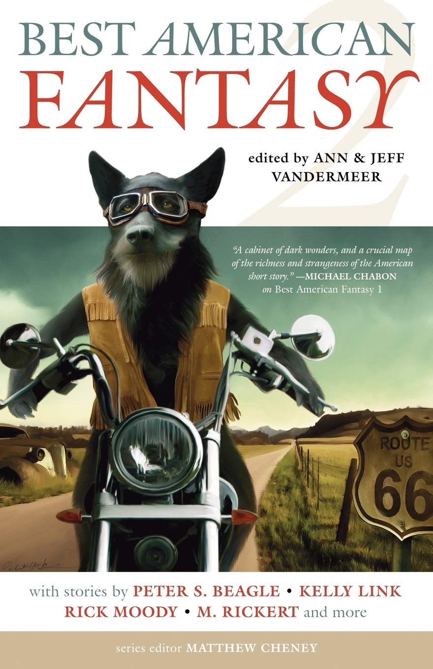Book cover for Best American Fantasy 2