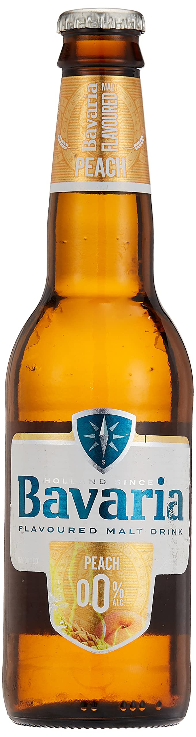 Bavaria Peach Malt Beer, 330 ml- Pack of 1