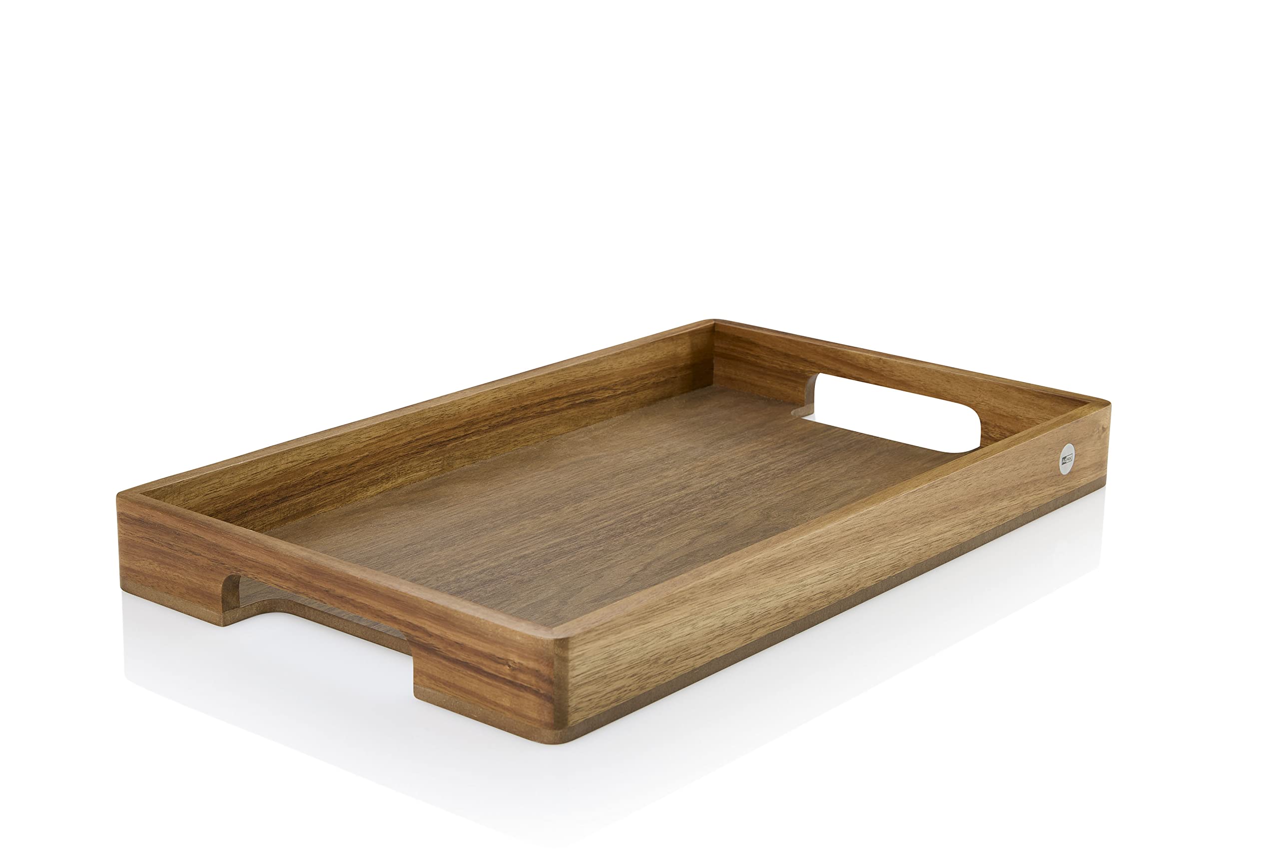 AdHoc ST25 Acacia Walnut Tea Coffee or Food Serving Tray