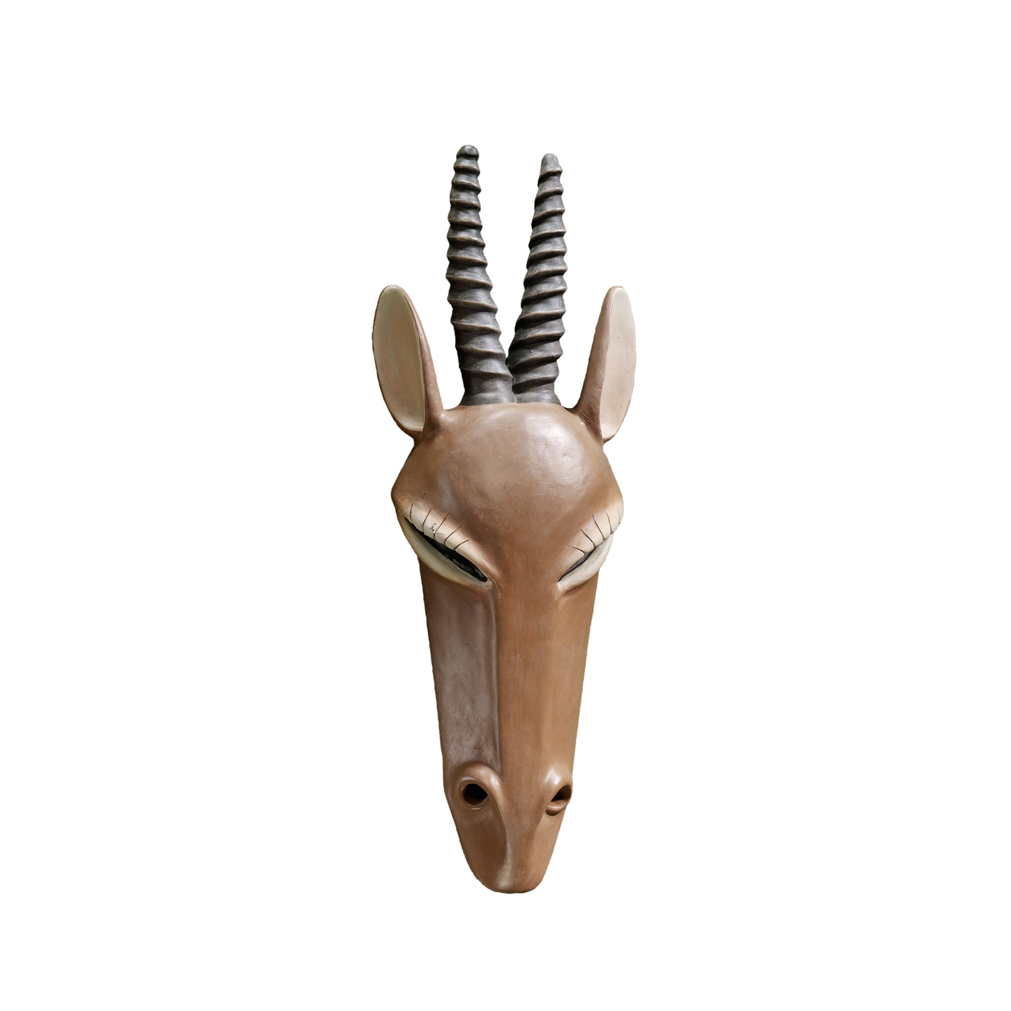 Design Toscano EU34911 African Serengeti Tribal-Style Animal Wall Mask Gemsbok,Full Color