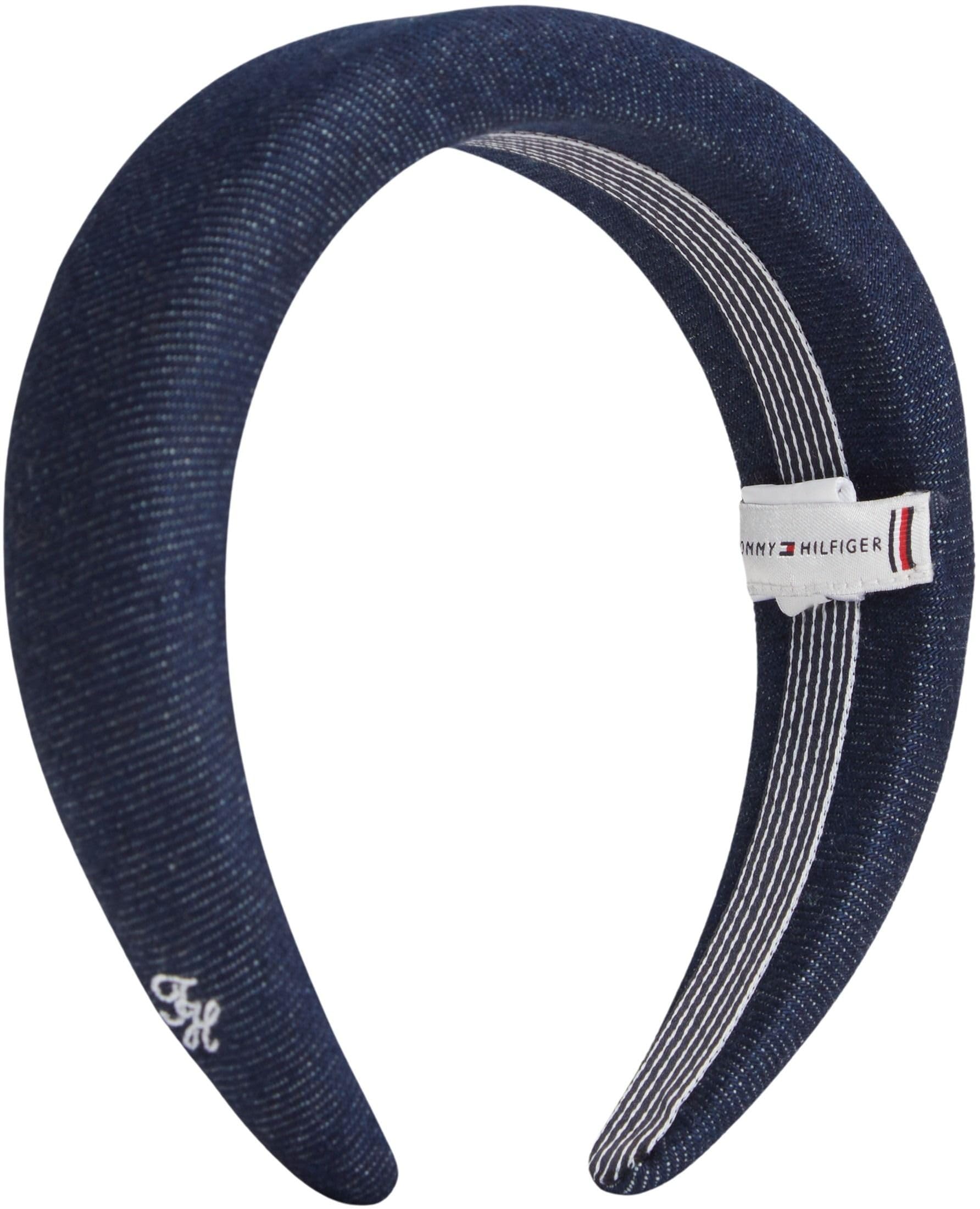 Tommy Hilfiger Damska opaska na głowę Th Nautical Denim AW0AW18661, niebieska, jeden rozmiar